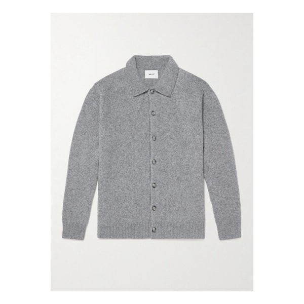 NN.07 리 6598 메리노 울 혼방 가디건 그레이 46376663162896343