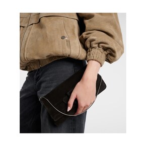 26 FW 마놀로 블라닉 Maygot 스웨이드 클러치 TP562362694