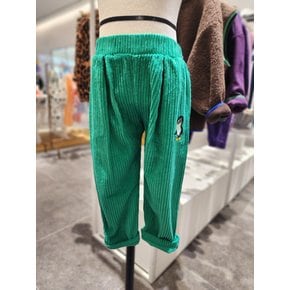 (C)GREEN CORDUROY KIDS TROUSERS (TC43-67B)