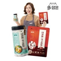 [다담은] 더진한 육수한알 코인육수 멸치맛 50정 + 마라맛 20정