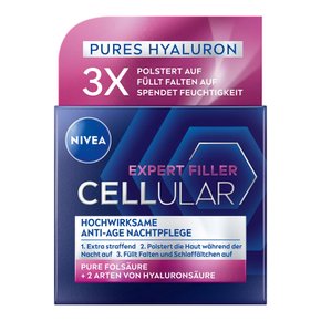 [해외직배송] 독일 니베아 셀룰라 히알루론 나이트크림 50ml