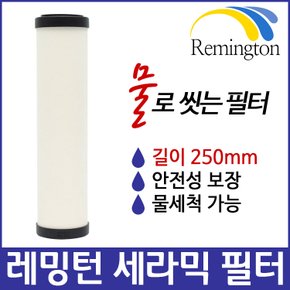 레밍턴 세라믹필터 250mm- 완벽살균/반영구필터