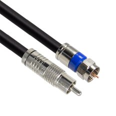 국산 고급형 RCA to RF 5C 동축 케이블 3M MLZ-CR030