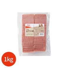 올인원마켓 (진주햄) 더블 슬라이스햄 1kg