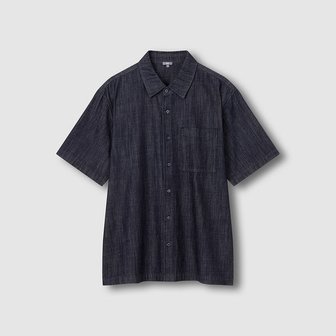 JAJU 남 해지데님 반팔 셔츠 J116203520056