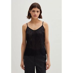 4639352 Stefanel WITH SPAGHETTI STRAPS. - Top black