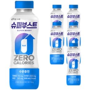 빙그레 슈퍼부스트 수분충전 에너지음료, 500ml, 6개 52개