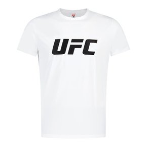 [코엑스몰] UFC 텐션 빅로고 머슬핏 반팔 티셔츠 화이트 U4SSV2106WH