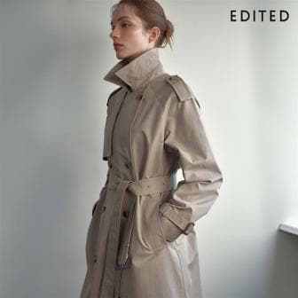 EDITED [26SS 최신상] 에디티드 에센셜 트렌치 롱 코트