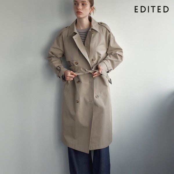 [26SS 최신상] 에디티드 에센셜 트렌치 롱 코트