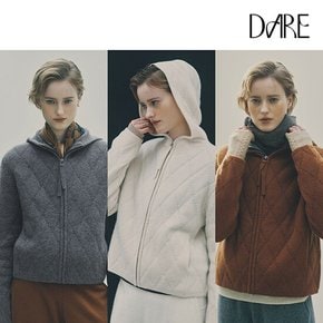 [런칭가 499,000원]디아레 화이트캐시100 다이아후드집업