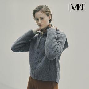 [런칭가 499,000원]디아레 화이트캐시100 다이아후드집업