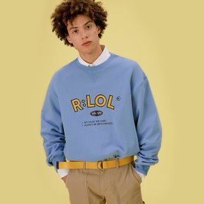 [RLOL] (TS-20101) RLOL YO-YO SWEATSHIRT LIGHT BLUE