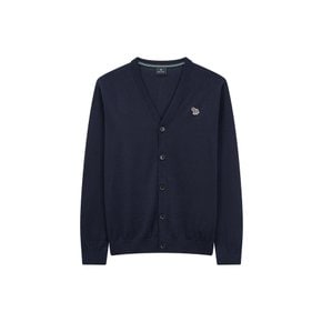 [PS PAUL SMITH] 지브라 패치 코튼 가디건 5734128005000