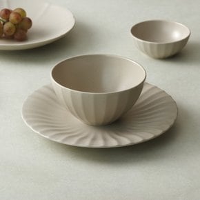 미각 색 밥그릇 12cm
