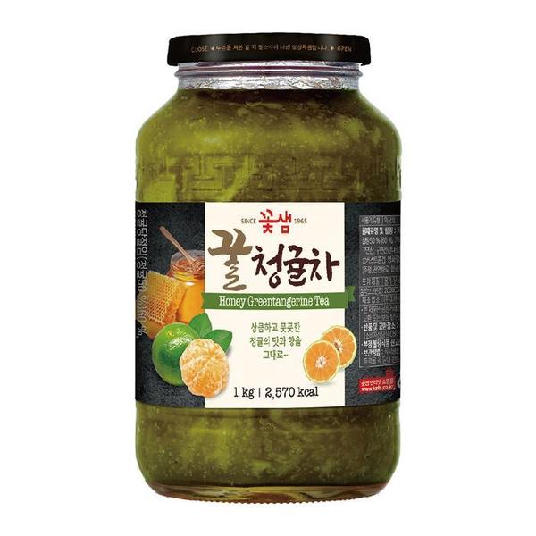 [꽃샘식품] 꽃샘 꿀 청귤차 1kg x 8개 (S12372332)
