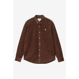 칼하트 WIP L/S MADISON CORD SHIRT