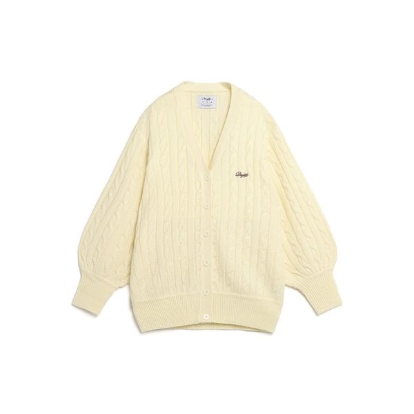 페르소나 가디건 (아이보리)