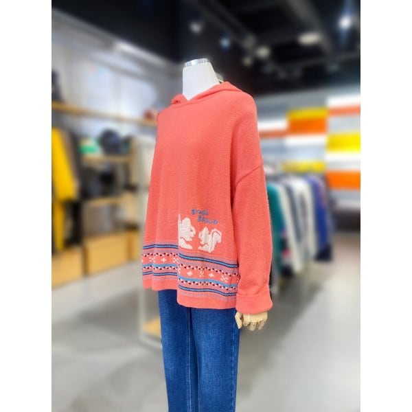 [여주점] 다람쥐 후드 니트 (BAKP63461)