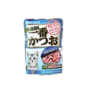 카네토라 파우치 60g 해물 고양이간식