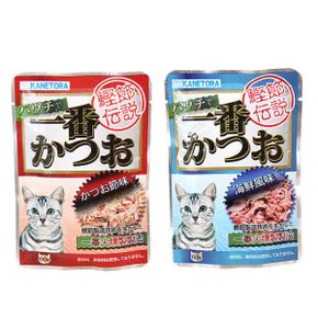 카네토라 파우치 60g 해물 고양이간식