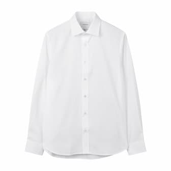 커스텀멜로우 White Wide Collar Dress shirt_CWSAA24001WHX