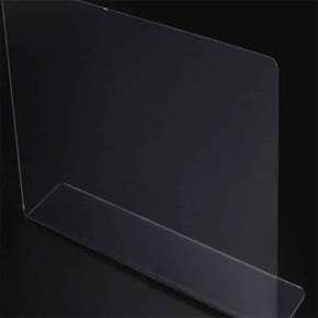 L형 투명 칸막이 20x12cm 1P 일반형 l형투명칸막이 옷장투명칸막이 파