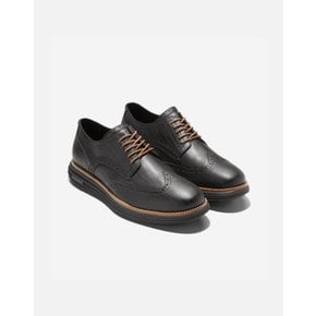 [한정수량][ØriginalGrand Wingtip Oxford] 블랙 남성  CHSO3F002BK