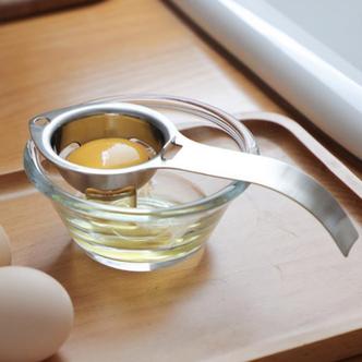 바보사랑 스텐 계란 분리기 베이킹 흰자 노른자 달걀필터