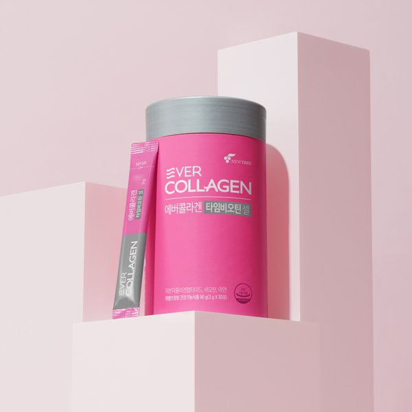 [3+1 본품 증정] 에버콜라겐 타임 비오틴 셀 3개 3개월분