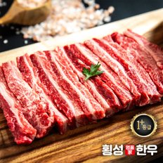 [산지직송]횡성한우 1+등급 명품한우 갈비늑간살(구이용)280g