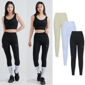 [24S/S] 디스커버리 DWLG41041 우먼스 플렉스 에센셜 스몰로고 레깅스 데일리 여자 여성 레깅스