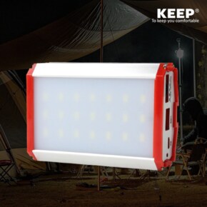 KEEP 캠핑 LED 충전식 캠핑등 조명 등산 차박