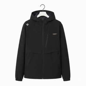 남성 후드형 우븐 집업 자켓 / BLACK SR323TWT81-BLK0
