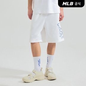 [코리아공식]베이직 메가로고 6부 반바지 LA (White)