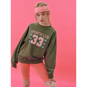 Sportsclub Star Sweatshirt (KHAKI)