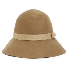 알프레다 9 여성 클로슈햇 HAT51464 CAMEL