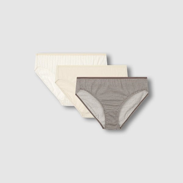 여 코튼 스트라이프 힙허거 팬티 3매 J416901203071
