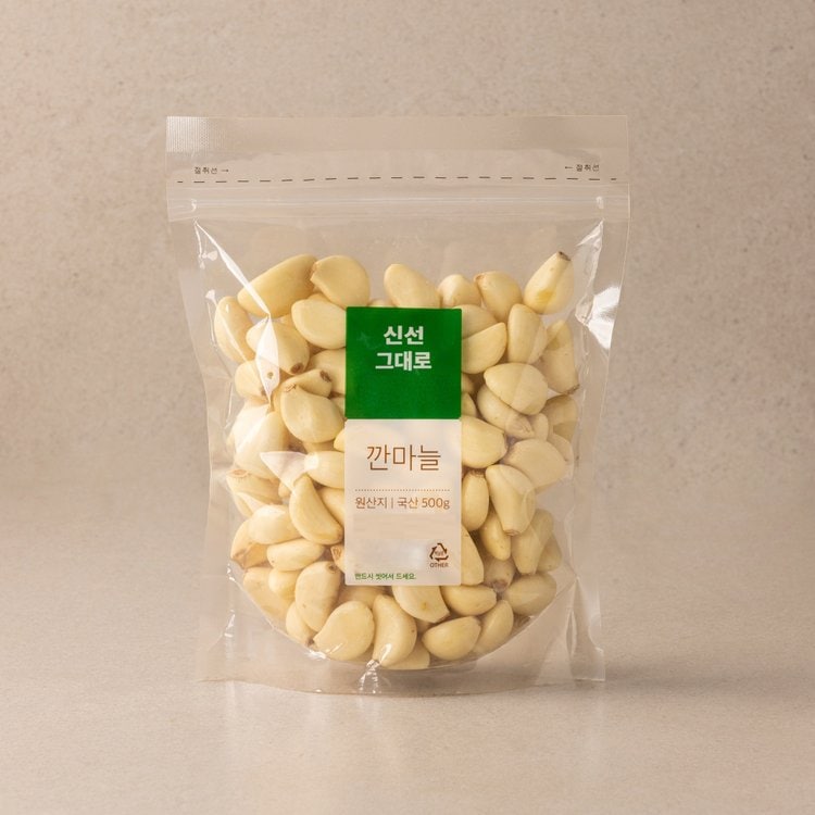 A)깐마늘(500G/봉), 믿고 사는 즐거움 Ssg.Com