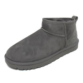 어그 UGG 클래식 울트라 미니 부츠 양털 스웨이드 털신 그레이 1116109-GREY