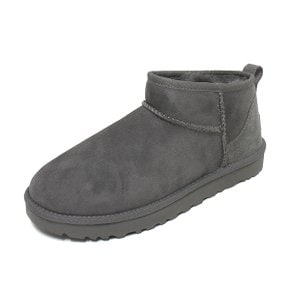 어그 UGG 클래식 울트라 미니 부츠 양털 스웨이드 털신 그레이 1116109-GREY