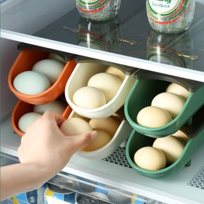 날짜표시 자동슬라이딩 계란보관함