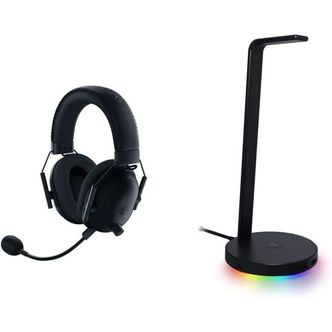  미국 레이저 헤드셋 거치대 Razer 블랙샤크헬멧 V2 Pro Wireless 게이밍 헤드set Base Station C