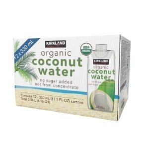 커클랜드 유기농 코코넛 워터 330ml x 12