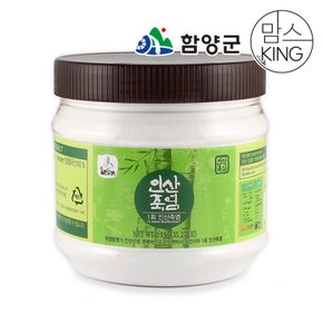 경남함양 인산죽염 1회죽염 분말 1000g