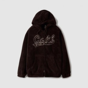 Signature Furfleece Patch Hood Zip-up _K WHMZE4V22U