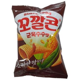  롯데제과 꼬깔콘 군옥수수맛 67G 롯데제과 꼬깔콘 군옥수수맛 스낵