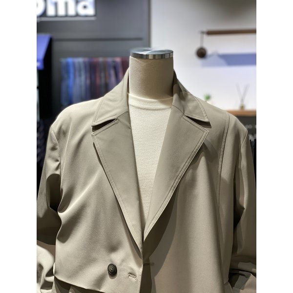 [시흥점] S/S 베이지 스판 오버핏 트렌치 콭 (RPIMBH03A)