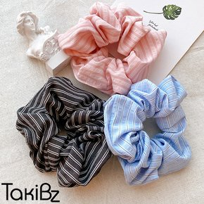 파스텔 스트라이프 곱창밴드 (국내생산)