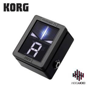 코르그 크로매틱 페달 튜너 신상 KORG Pitchblack XS (PB-XS)